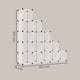 thumbnail image 3 of SONGMICS Armario Modular, Zapatero con 16 Cubos, 31 x 123 x 123 cm, Estante de Plástico PP, Blanco Crema, 3 of 9