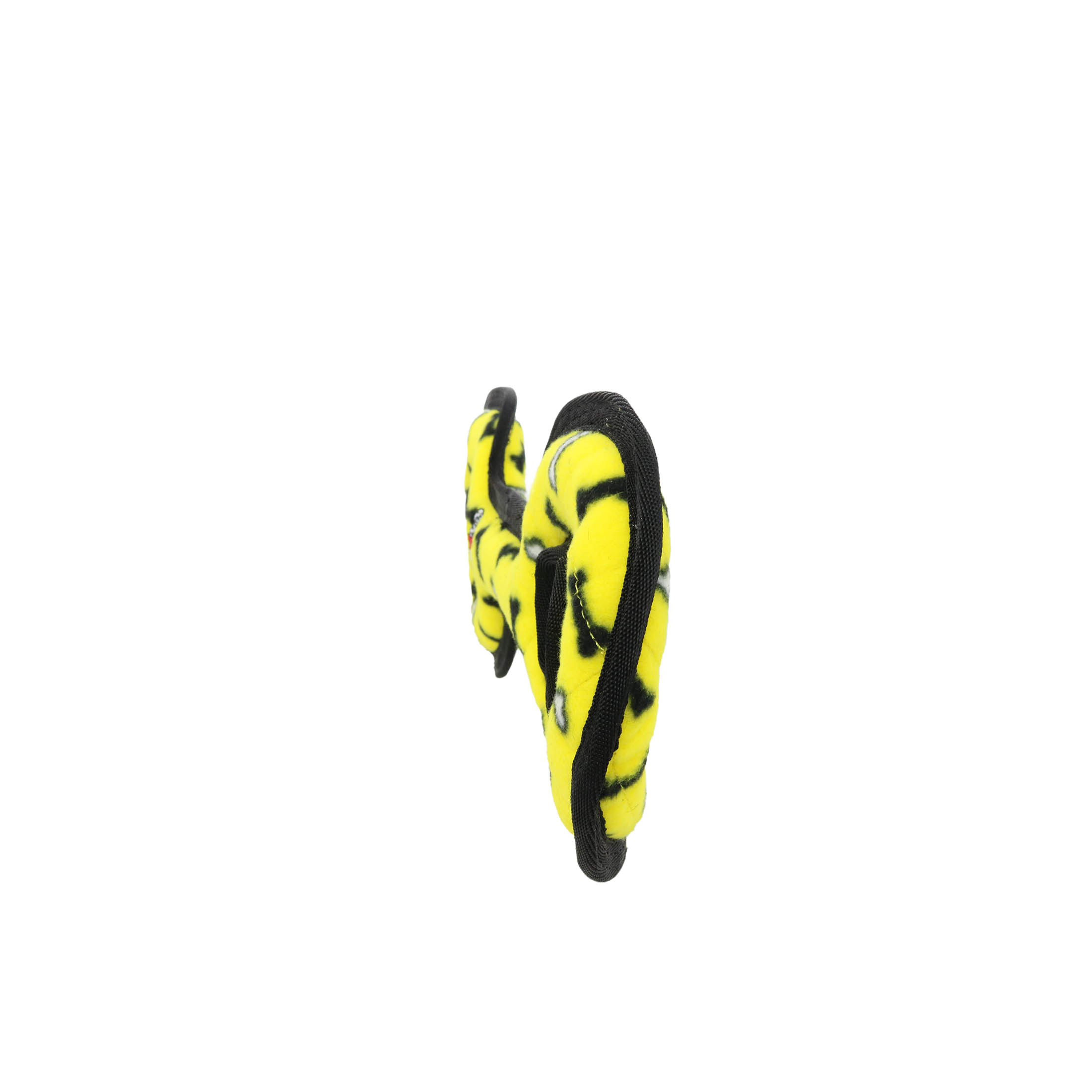 TUFFY® Medium Tug-O-War Yellow Bone, Durable Plush Squeaky Dog Toy, 2 Pack