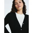 thumbnail image 4 of Scoop Women’s V Neck Cardigan Sweater with Long Sleeves, Lightweight, Sizes XS-XXL, 4 of 5