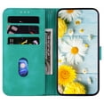 thumbnail image 4 of Compatible with iPhone SE 2020 Embossed Lily Wallet Case with Card Holder PU Leather Flip Cover, 4 of 5