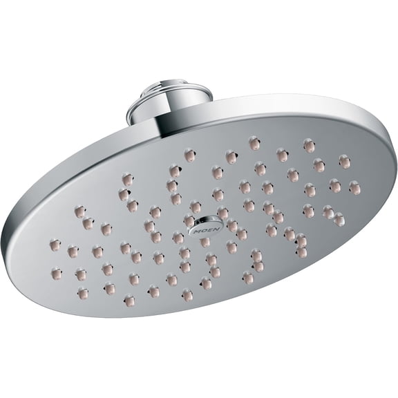 Open Box Moen Chrome One-Function 8" Diameter Spray Head Eco-Performance Rainshower
