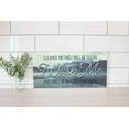 thumbnail image 2 of Whiter Than Snow Misty Blue Mountain 20 x 10 Wood Wall Sign Plaque, 2 of 3