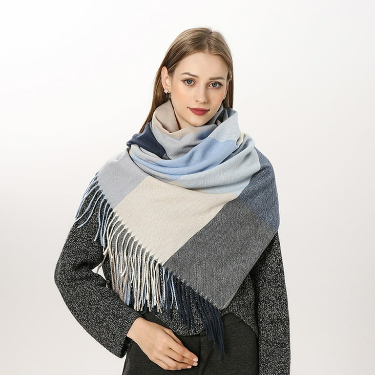 Printed top cashmere scarves