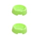 thumbnail image 2 of Methold Cuenco de plástico para perros, y práctico, saludable e higiénico para perros pequeños, cuencos de plástico para perros y gatos, verde 2Conjunto, 2 of 6