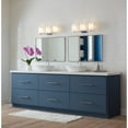 thumbnail image 3 of Estrada Collection Three-Light Polished Chrome Contemporary Bath & Vanity Light, 3 of 13