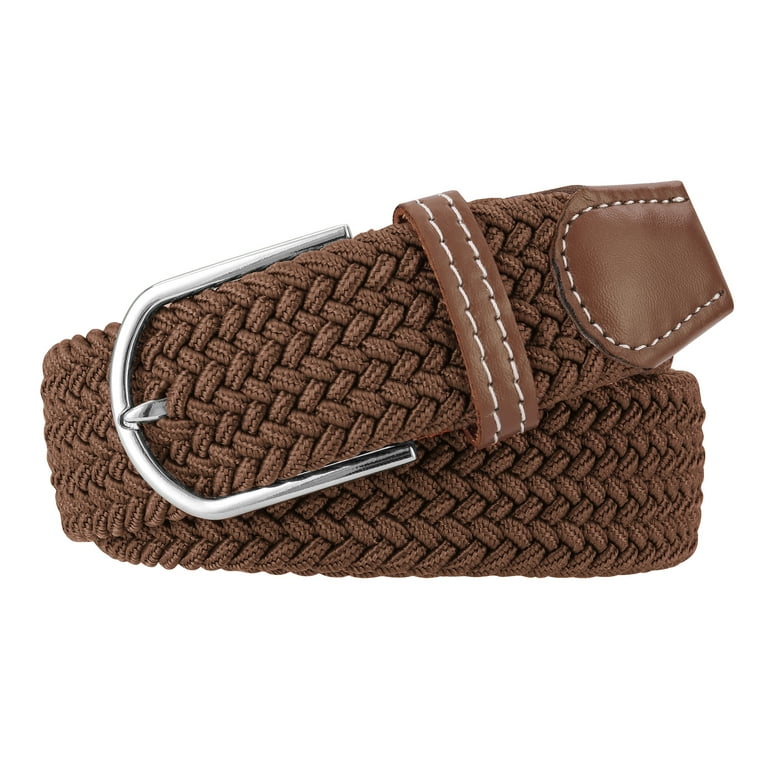 Woven Belts for Men, Stretch Belt 3/8