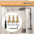 thumbnail image 2 of YIGSECU Shower Valves Depth Correction RP75137 Not Corrosion Shower Diverter Extension, 2 of 8