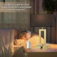 thumbnail image 5 of Black Table Lamps Set of 2 with Dual USB Ports, 3-Way Dimmable Touch Control Bedside Lamps, Modern LED Bulbs Included, 5 of 6