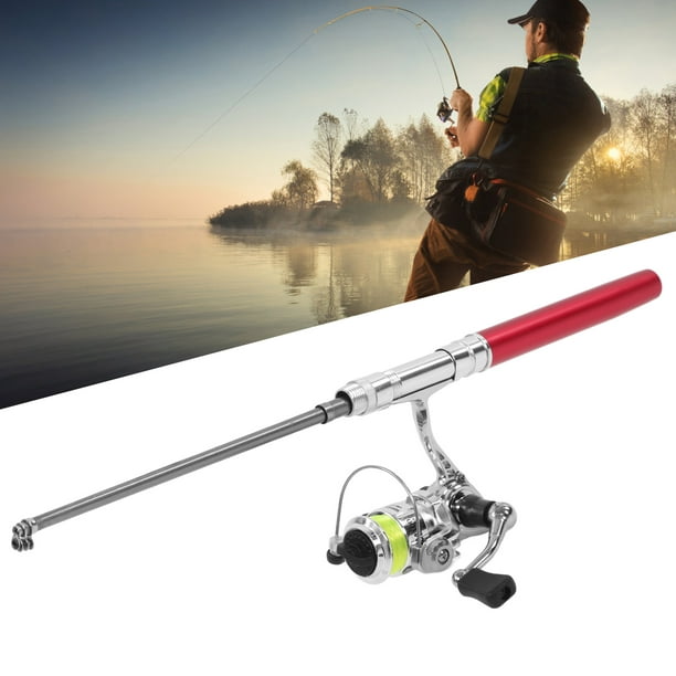 Pocket Fishing Rod With Reel Mini Pen Fishing Pole And Reel Combos