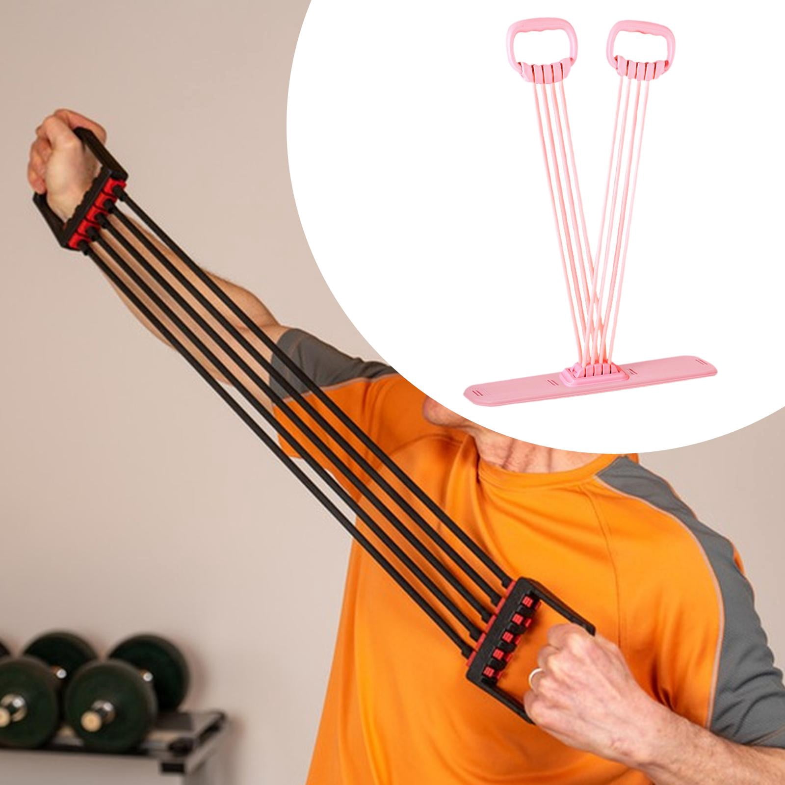 QccHieUs Resistance Band Stretch Pulling Rope Lightweight Strength Training Equipment for with Foot Pedal