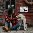 thumbnail image 7 of Vintage Home Without a Dog is Just a House Metal Sign Rustic Pet Lover Wall Decor, 7 of 7