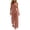 Pink, variant on ibuvkizy Linen Outfit Set Women 2 Piece Sleeveless Round Neck Asymmetrical Hem Tank Tops and High Waist Wide Leg Pants with Pockets and Drawstring,Casual Loose Lounge Sets for Summer Beach Vacation
