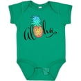 thumbnail image 3 of Inktastic Aloha- in Cursive with Pineapple Rainbow Colors Boys or Girls Baby Bodysuit, 3 of 5