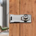 thumbnail image 4 of Wdftyju Cerradura de cajón de acero inoxidable sin perforaciones Cerradura de perno de puerta de gabinete engrosada de seguridad Wdftyju 6tq3pd2yq0hg0cv4D03, 4 of 6