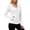 White, variant on Women's UPF 50 Lightweight Athletic Jacket Sun Protection Full Zip Long Sleeve Shirts Hiking Running Athletic Shirt Outdoor Pockets