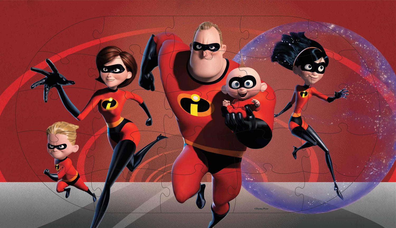 Disney Pixar Incredibles 2 - Puzzle en mousse de 25 pièces