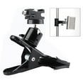 thumbnail image 1 of 2 In 1 Design Light Stand Clamp, Studio Backdrop Clamp, Stable And Anti-Skid For Clip Backdrop Photo Studio Holding Flash Take Pictures, 1 of 8