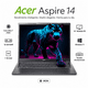 thumbnail image 1 of Laptop Acer Aspire 14 AI Copilot+ PC 14" WUXGA Intel Core Ultra 7 16GB RAM 1TB SSD, 1 of 4
