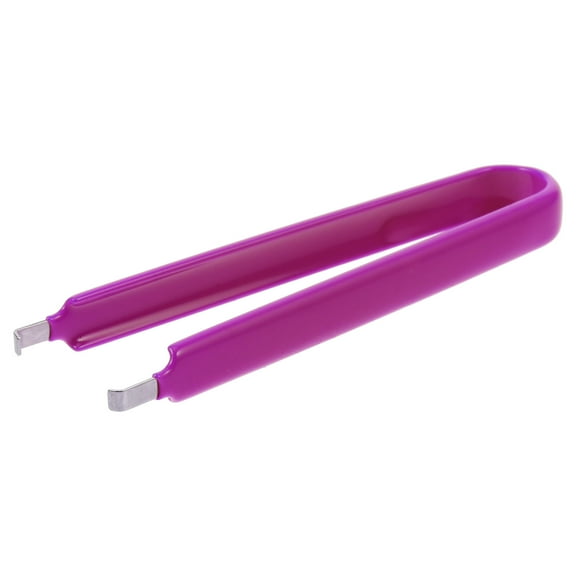 BESTOYARD Fuse Removal Tool Fuse Puller Tool Stainless Steel Purple Chip Extraction Vehicle Maintenance 1Pcs