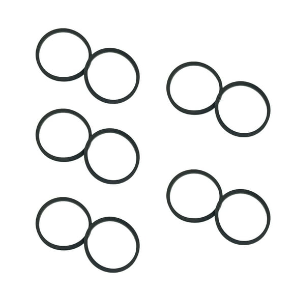 10PCS Consoles Drive Belt Replacement Rubber Belts Set for XB One Optical Drive Repair Improve Disc Functionality