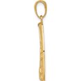 thumbnail image 3 of 14K Yellow Gold Southern Most Point Usa Key West Pendant (29 X 14) Made In Peru c3260, 3 of 6