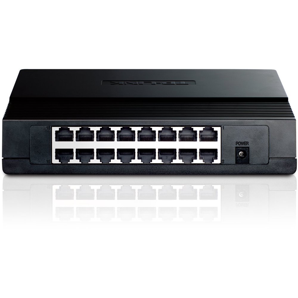 Small Switch, Tplink Unmanaged Fast 16 Port Home Gaming