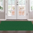 thumbnail image 4 of Ottomanson Non-Slip Kitchen Mat Set, Small Area Rug for Entryway Bathroom Laundry, 17" x 31", 2 Pack, Green, 4 of 8