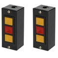 thumbnail image 1 of 2X Garage Door Opener, Electric Door Roll Switch Lock Box, Surface Mounted Concealed Button Switch C, 1 of 7