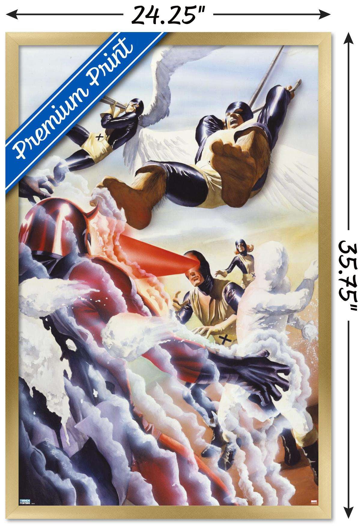 Marvel Comics - The X-Men - Age of Marvels Wall Poster, 22.375" x 34", Framed