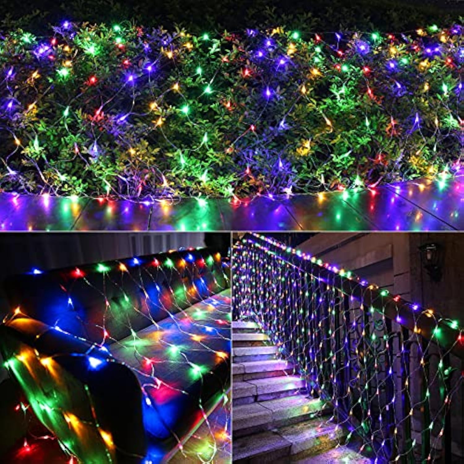 Wick's Outdoor Living 10 Ft AC/DC LED Multi-Color String Lights