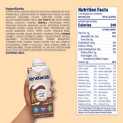 KendaKids Complete Nutrition Shake with Protein & DHA, Chocolate, 8 fl oz, (6 Pack)