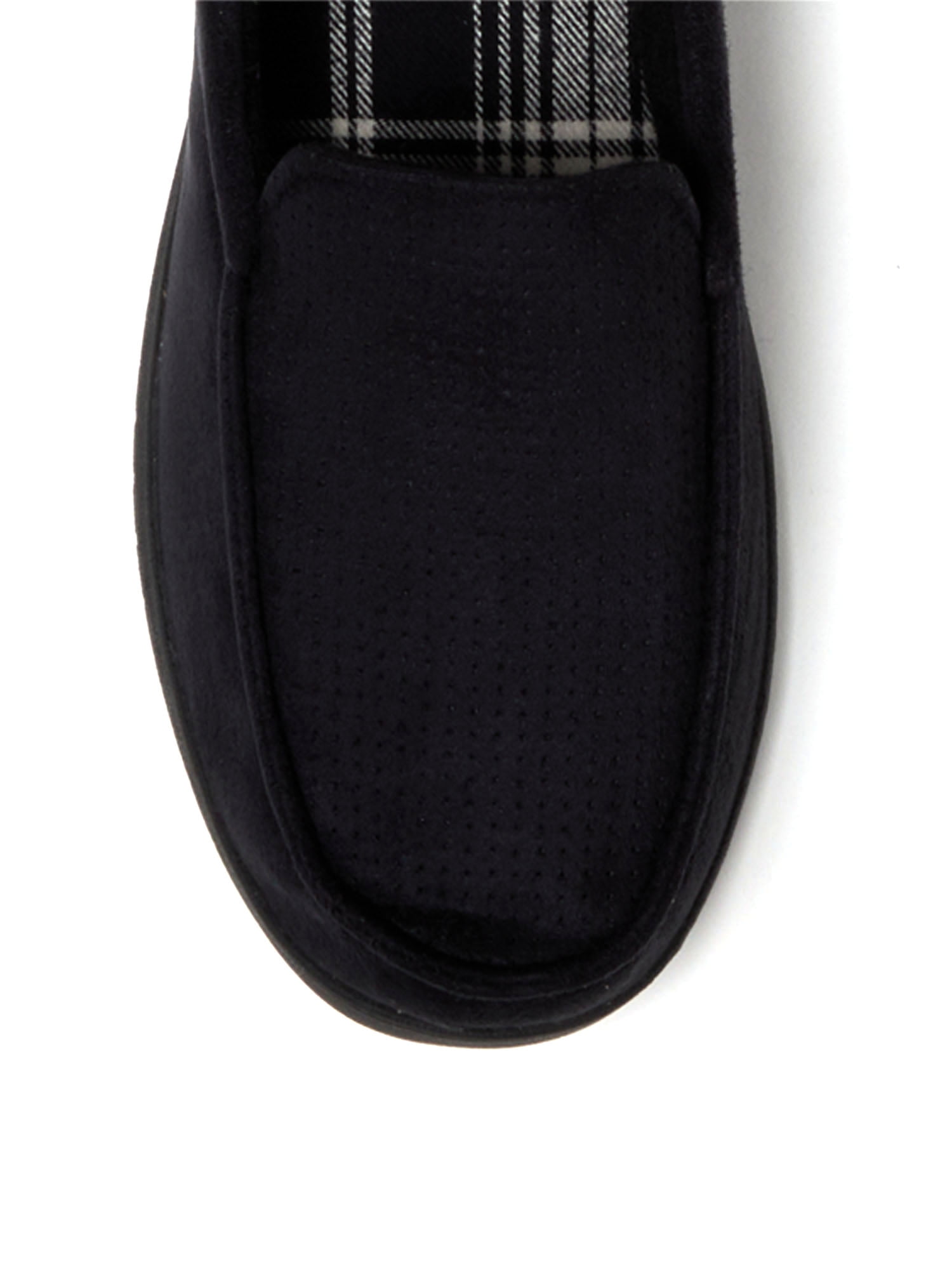 Dearfoams Cozy Comfort Men's Jason Microsuede Moccasin Slippers