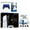 Cobalt Blue, variant on Sony Playstation 5 Slim Digital with Extra Starlight Blue Controller, Trigger Stop Kit and MightySkins Decal Voucher Plus 1 Year CPS Extended Warranty