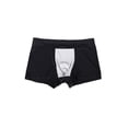 thumbnail image 4 of Men's Trunks Underwear Seamless Boxer Briefs Elastic Soft Thin Underpants Solid, 4 of 5