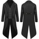thumbnail image 3 of Ropa vintage medieval para hombre, esmoquin vintage punk largo para hombre, 3 of 5