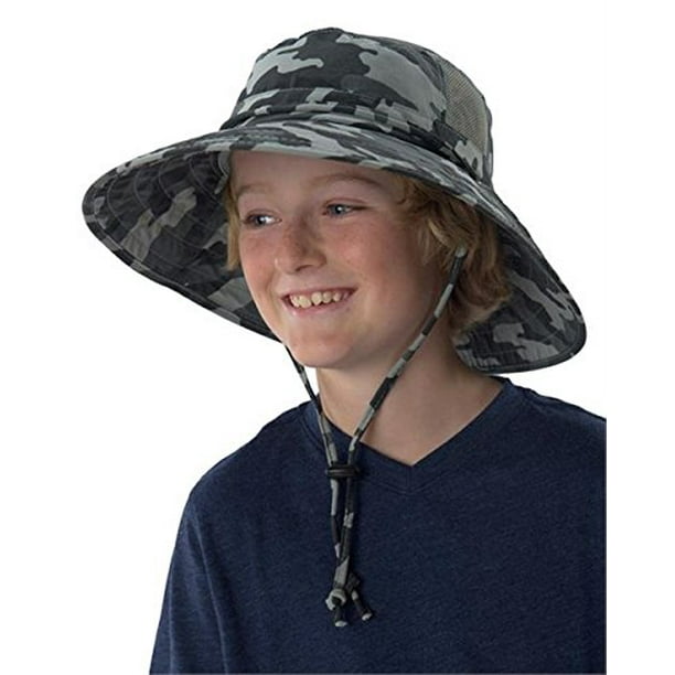 Sun Protection Zone Kids Unisex Lightweight Adjustable Outdoor