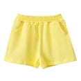 thumbnail image 2 of HGIEYS Toddler Boys Girls Shorts Kids Cotton Summer Shorts for 1-6 Years | Solid Sport Jogger Short Pants 12-18 Months, 2 of 3