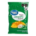 thumbnail image 1 of Papas fritas Great Value jalapeño 160 g, 1 of 4
