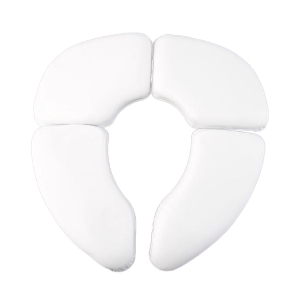 Asiento de inodoro plegable para niños, ahorro de espacio, cubierta de asiento de inodoro, almohadillas de asiento de entrenamiento para niña, bebé,