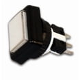thumbnail image 1 of Arcade Game Illuminated Button Rectangle for Arcade and Crane Machines White Jamma Mame, 1 of 2
