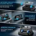 thumbnail image 4 of Car Phone Holder 360 Degree Rotation | Dashboard Mount with Horizontal & Vertical Screen Adjustment, Suction Cup Fixed for Non-Slip Navigation, 4 of 8