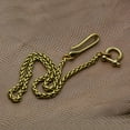 thumbnail image 1 of Pantalones de Cadena de Cobre para Hombre Salvador Cadena de Gancho en U, 1 of 10