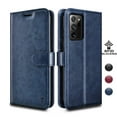 thumbnail image 1 of for Samsung Galaxy Note 20 Ultra 5G / Note 20 5G Cases Wallet RFID, Njjex Phone Cases [3 Card Slot] [Kickstand] [Gift Box] Leather Folio Flip Wallet Case [RFID Blocking] -Blue, 1 of 10
