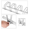 thumbnail image 4 of Gymax 5 Bike Bicycle Stand Parking Garage Storage Cycling Rack Silver, 4 of 10