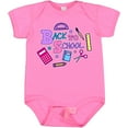 thumbnail image 3 of Inktastic Back to School with School Supplies Girls Baby Bodysuit, 3 of 5