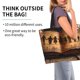thumbnail image 2 of Easygdp Vintage Family History Book Bolsas Tote para Mujer, Bolsos de Hombro para Viaje, Bolsos de Mano de Gran Capacidad para Compras y Trabajo, 2 of 8