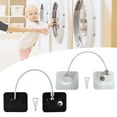 "2 Pieces Fridge Lock Refrigerator Lock with Keys, Freezer Lock Child
