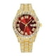 thumbnail image 2 of Reloj de cuarzo para hombre, relojes de moda para hombre, reloj de acero inoxidable, informal, de pulsera, de cristal, 2 of 5