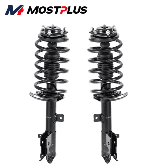 MOSTPLUS 2PCS Front Complete Struts w/ Coil Spring for 2012-2017 Jeep Compass Patriot FWD