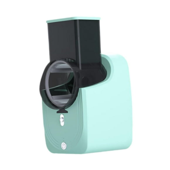 Rallador eléctrico, eléctrica, profesional, a para ensaladas de frutas, patatas, zanahorias y verduras verde